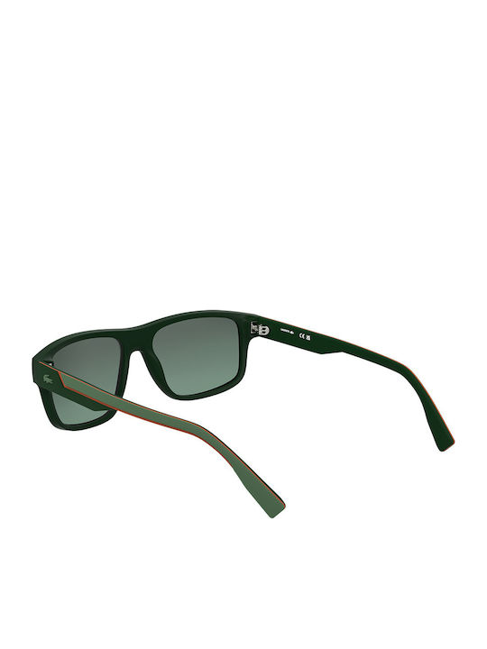 Lacoste Ochelari de Soare Pentru Bărbați cu Ramă Verde și Lentilă Verde L6057S-301