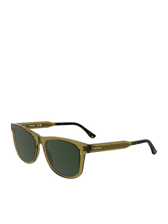 Lacoste Ochelari de Soare Pentru Bărbați cu Ramă Bej și Lentilă Bej L6060S-264