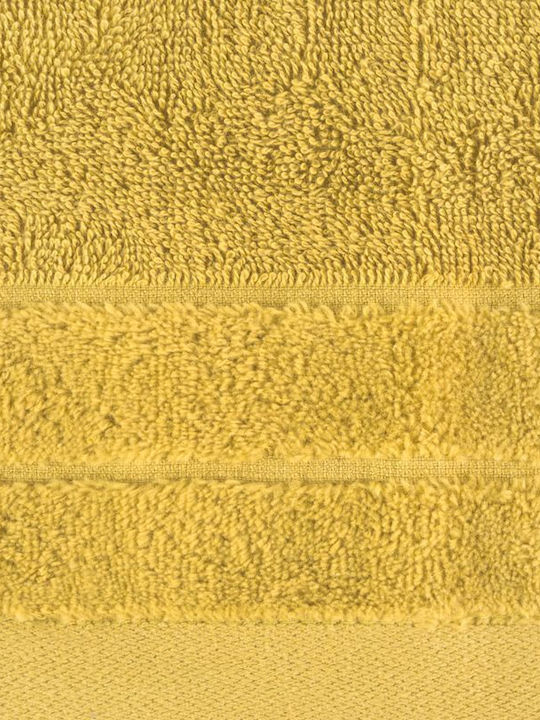 Eurofirany Handtuch 30x50cm Senf Gewicht 500gr/m²