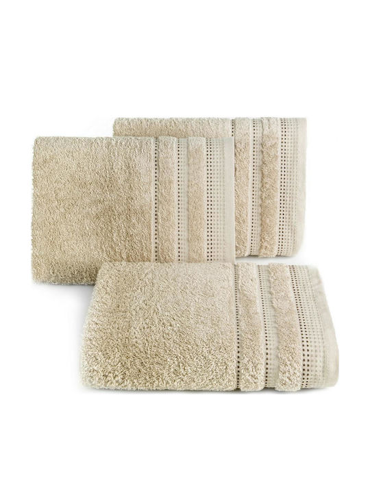 Eurofirany Pola Hand Towel 30x50cm Beige Weight 500gsm