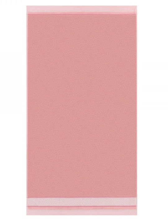 Zwoltex Handtuch Rondo 30x50cm Salmon Gewicht 450g/m²