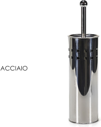 General Trade Inox Coș de gunoi pentru baie Argintiu