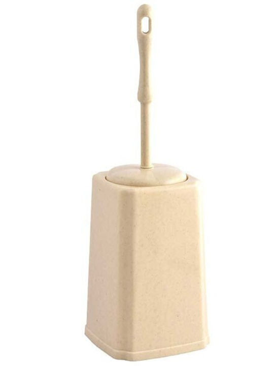 Cyclops Plastic Bathroom Trash Can Beige