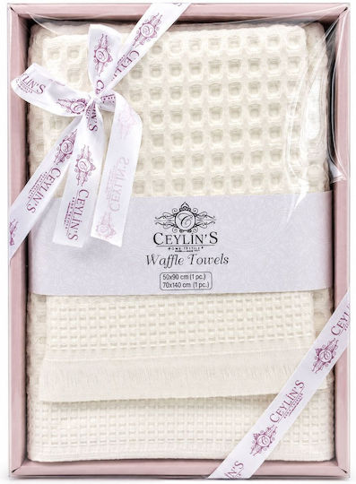 Rebeka Home Σετ 2τμχ Cream