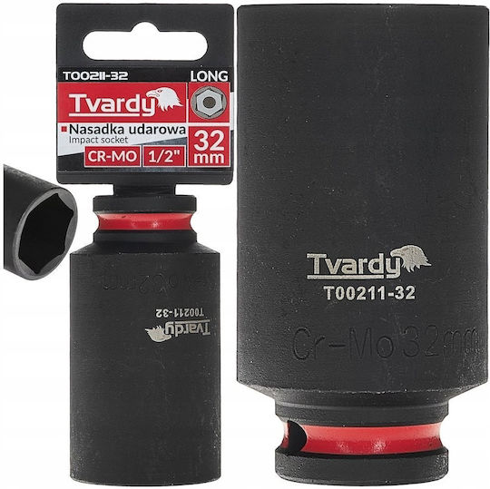 Tvardy Pneumatic Long Socket with 1/2" Frame Host Diameter 1/2" / 32