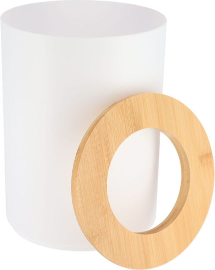 6574N210 Plastic Bathroom Basket 5lt White
