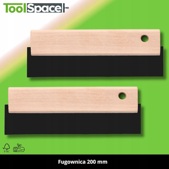 Fugownica 20cm Gummi Fugen-Spatel Gummi Spatel 200mm Hersteller 2 Stücke