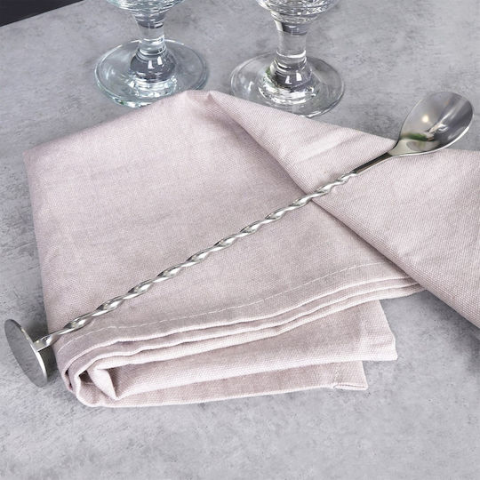Stainless Steel Bar Spoon Drinks Cocktails 28 Cm
