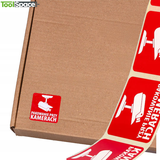 Labels 1000 Αυτοκόλλητες Ετικέτες σε Ρολό 40x40mm