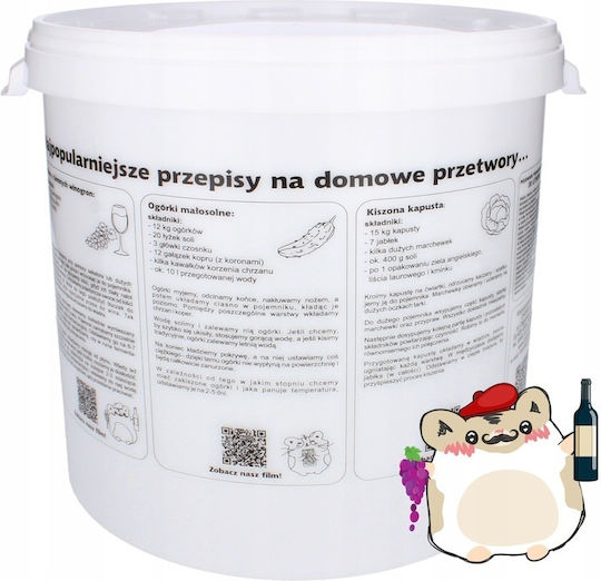 Gardenline 30l Fermentation Behälter mit Wasserhahn Deckel Jok5048