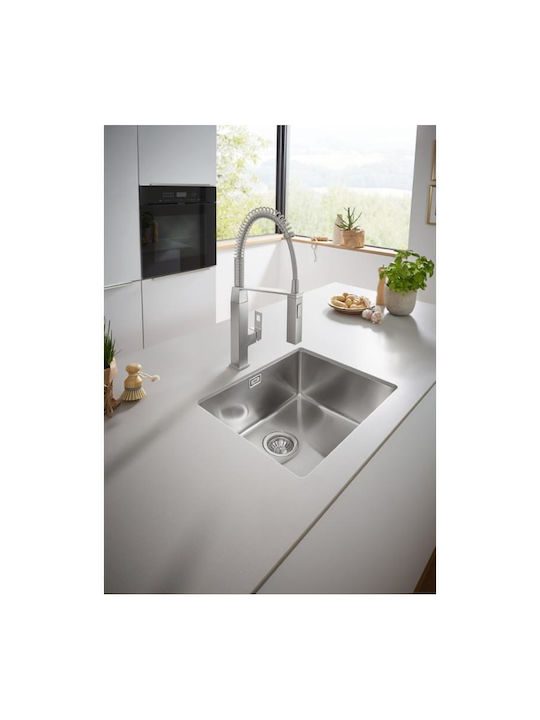 Grohe K700U 31574SD1 Поддръжка Мивка Inox Сатен Ш55xД45см Сребрист