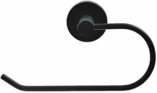 26479 Wandmontiert Papierhalter Metallisch Schwarz