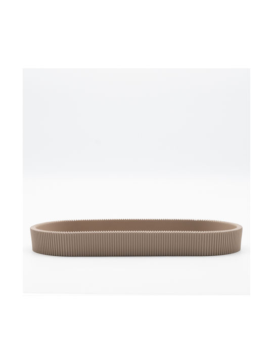 Ankor Soap Dish Plastic Brown