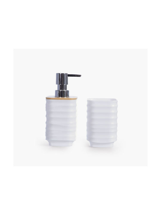 Nef-Nef Homeware Renata White Cup Holder 5205495639109