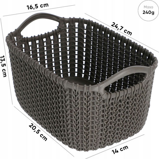 Curver Knit Настолен Органайзер за кола Пластмаса Кафяв
