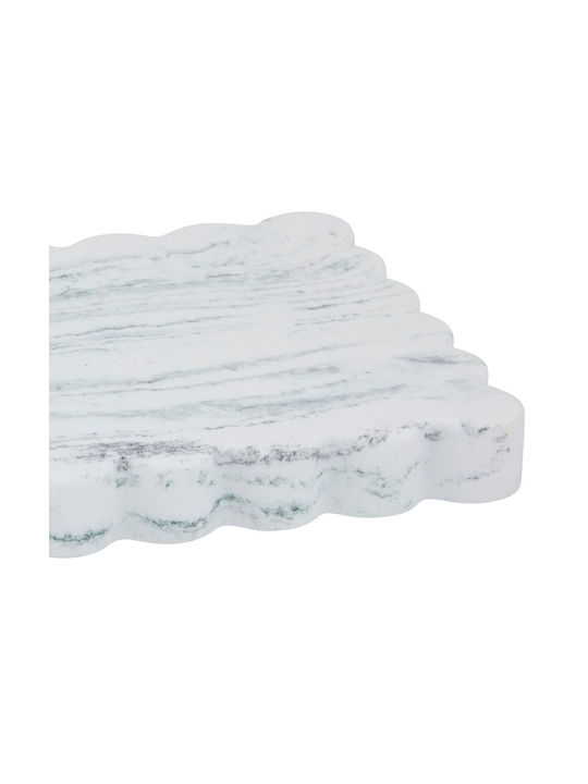 Soap Dish Marble White 23x13x1.9cm