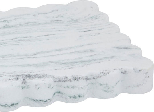 Soap Dish Marble White 23x13x1.9cm