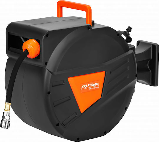 Прибиращ се пневматичен маркуч 15m+1.5m 1/4" Kd2158