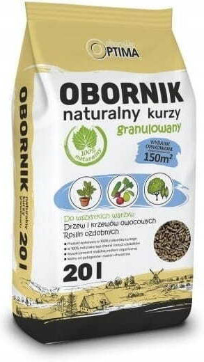 Natural Granulated Chicken Manure Fertilizer 20 L