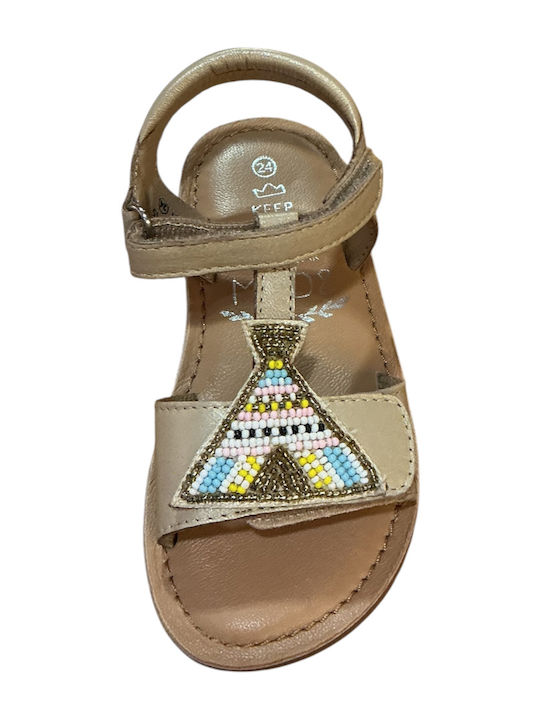 Kinder Sandalen Beige