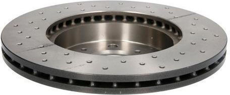 Brembo Xtra Δισκόπλακα Αυτοκινήτου Εμπρός Αεριζόμενη Ø262mm 09.5509.1x