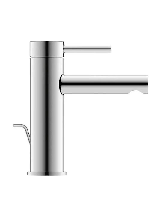 Duravit Αναμεικτική Μπαταρία Νιπτήρα Ασημί