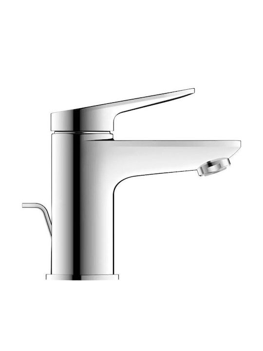 Duravit Αναμεικτική Μπαταρία Νιπτήρα Ασημί