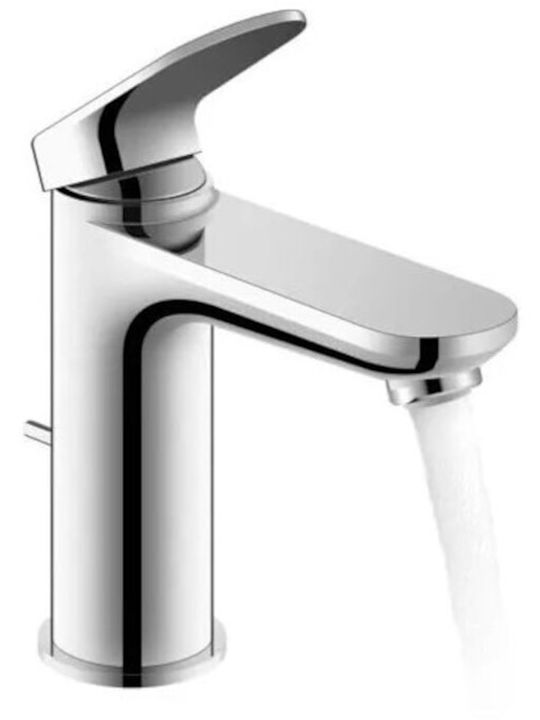 Duravit Αναμεικτική Μπαταρία Νιπτήρα Ασημί