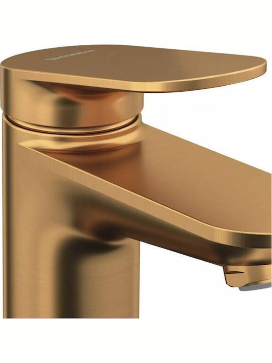 Duravit Αναμεικτική Μπαταρία Νιπτήρα Μπρονζέ