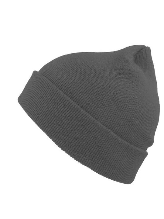863 Wind Beanie Männer Beanie Gestrickt in Gray Farbe