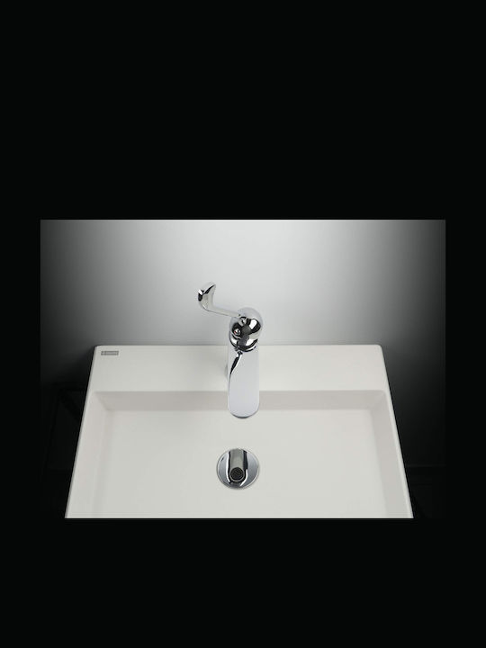 Washbasin Faucet Deante Alpinia Vital Stand Chrome Bga 020c