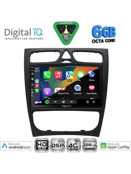 Digital IQ BXF 17402_CPAA 9 инчов мултимедиен таблет Mercedes C W203 модел 1999-2004