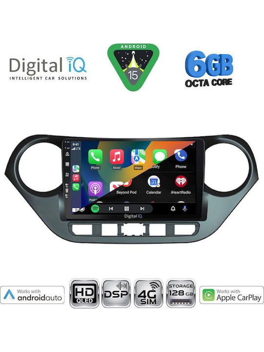 Digital IQ BXF 17224_CPAA Tabletă Multimedia 9 Inch Hyundai I10 Mod 2014-2020