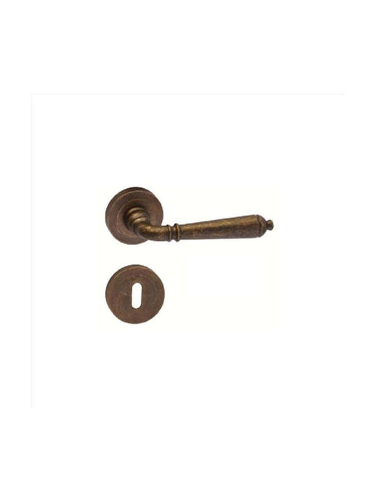 Import Hellas Lever Front Door with Rosette