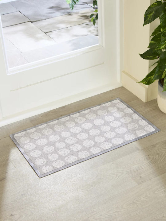 Artsy Mats Doormat Dot Swirl Brown 70x40cm AMDMW TAUPEDOT 7040