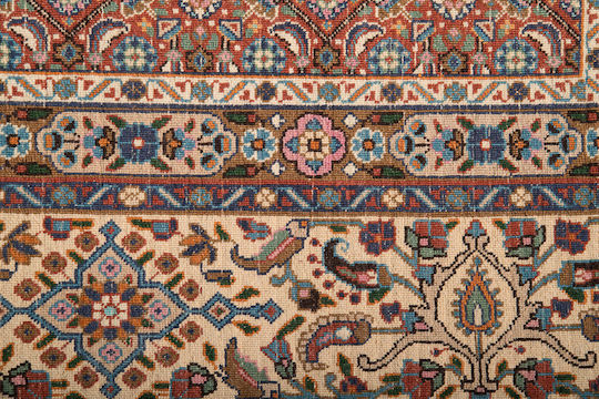 Klassischer Handgefertigter Wohnzimmer Teppich Moud 145x257 cm Decostar Keramidi