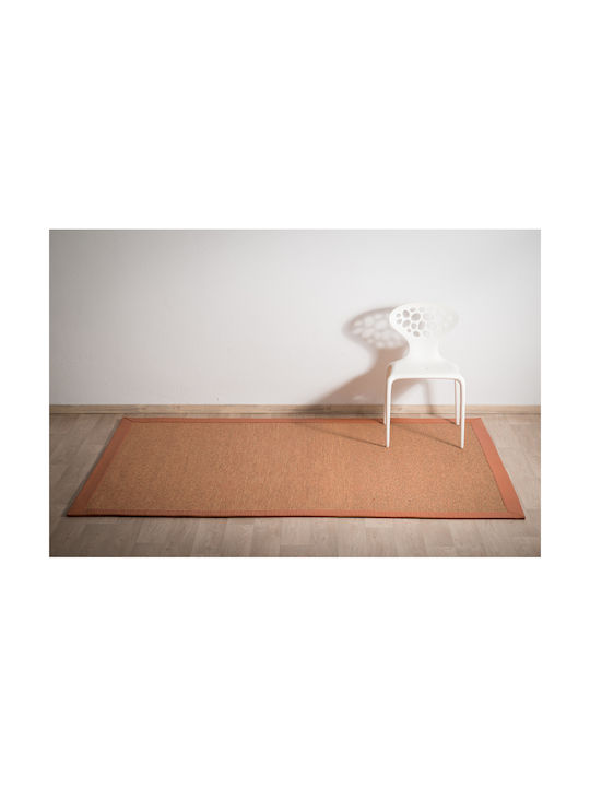 Decostar Summer Wicker Living Room Rug 170x240cm Orange
