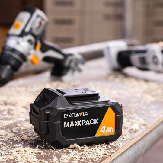 Batavia Tool Battery Lithium 18V with Capacity 4Ah