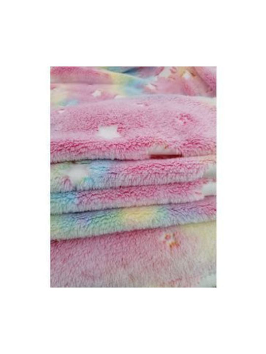 Cotton World Fluorescent Blanket Fluo 200x150cm