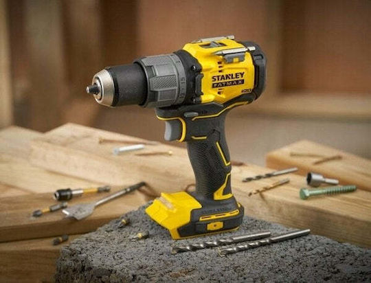 Stanley FATMAX Ударен Двигател За Бормашина На Батерия Безчетков 18V 2x2Ah