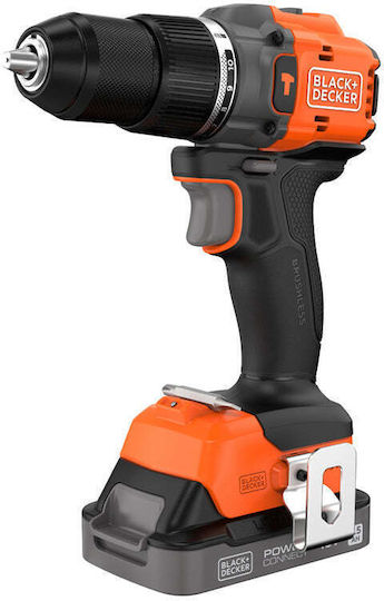 Black & Decker BLD783E1K Κρουστικό Δραπανοκατσάβιδο Μπαταρίας Brushless 18V 1x2.5Ah
