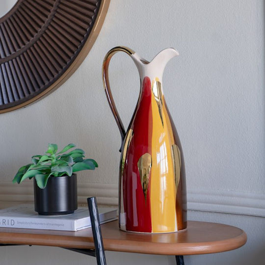 Artekko Decorative Vase Ekko Multicolour 18x15.5x41.5cm