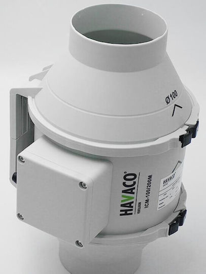Havaco Εξαεριστήρας Αεραγωγών Διαμέτρου 250mm