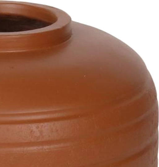 InTheBox Wooden Brown Vase Φ30xH30cm
