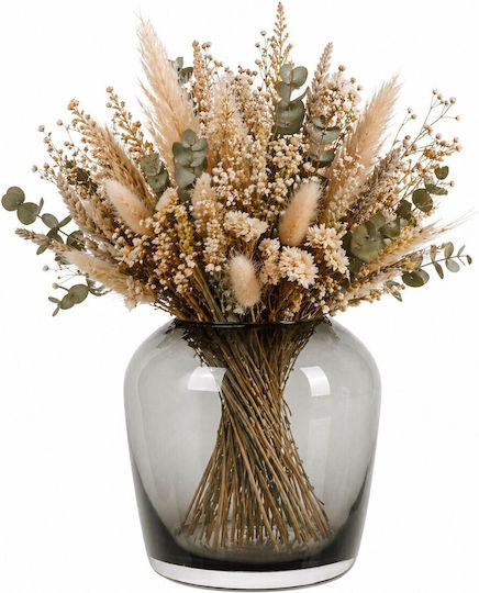 Blomus Vază Decorativă Sticlă Leta Sm Smoke 15x15x15cm 1buc