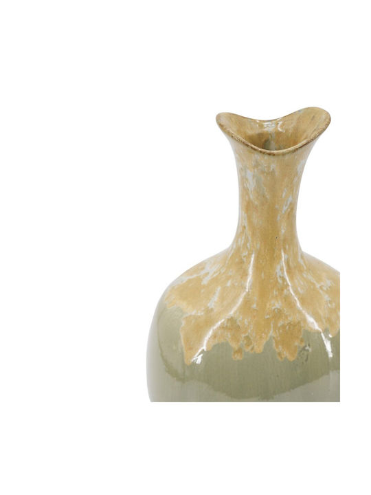 Artekko Vază Decorativă Ceramică Verde 20.5x14xÎ40.5cm