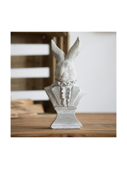 Decorative Rabbit Made of Concrete Cement 14x9.5x29cm