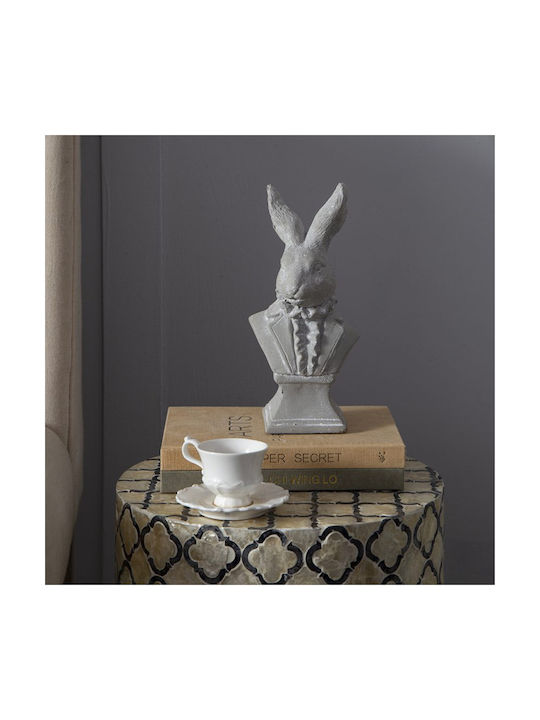 Decorative Rabbit Made of Concrete Cement 14x9.5x29cm