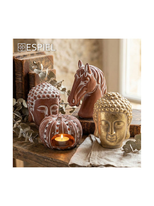 Espiel Decorative Horse made of Ceramic 15x7.5x19cm 1pcs