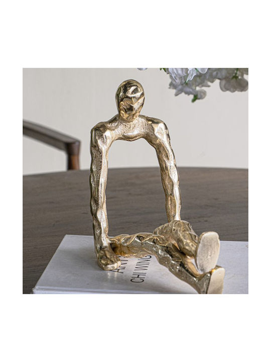 Artekko Decorative Figure Metal Figurine 21x12x22cm